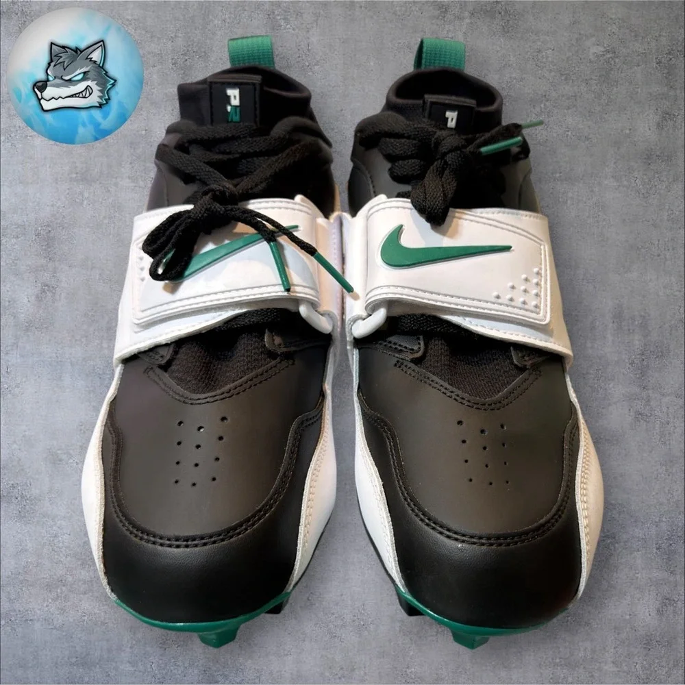 Nike Air Diamond Turf 93 TD Mystic Green HF5298-102 Football Cleats Men Size 7.5